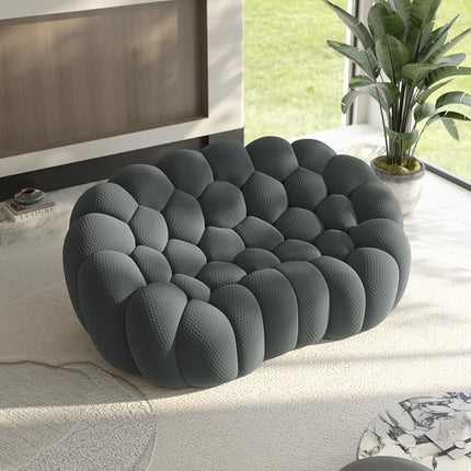 Bubble Design Living Room Sofa – Luxury Modern Curved Lounge for Minimalist Interiors