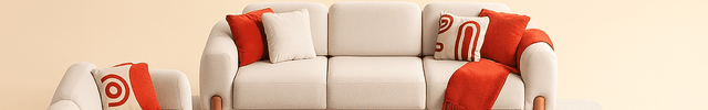 Winnipeg Luxury Modern Sofa Set with Wooden Legs and Plush Upholstery Customisable Designer Sofa for Living Room