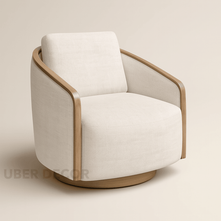 Lunera Accent Chair – Modern Minimalist Chair | Created for Living Room or Bedroom Interiors