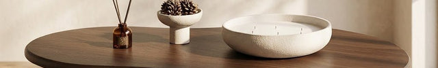 Amur Wabi-Sabi Organic Mid-Century Japandi Coffee Table – Freeform Solid Wood Top Cylindrical Legs for Living Room