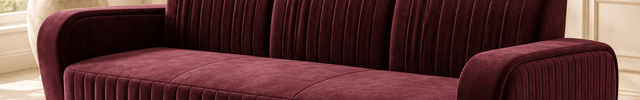 Como Luxury Modern Channel Tufted Sofa with Art Deco Inspired Design Customisable Designer Couch for Premium Contemporary Spaces