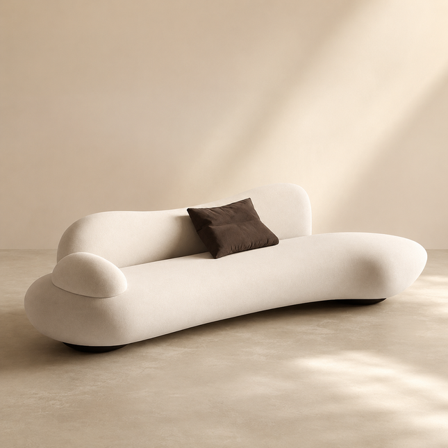 Villeta Nordic Lazy Living Room Sofa Designer Sofa for Modern Lounge Decor