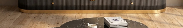 Auralis Ring – Luxury TV Cabinet, European Inspired Fluted Console