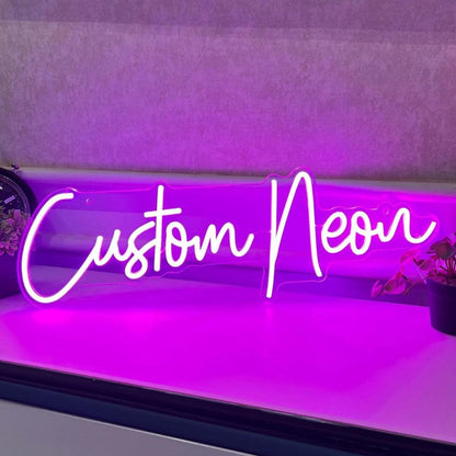 custom neon sign - Uber Decor