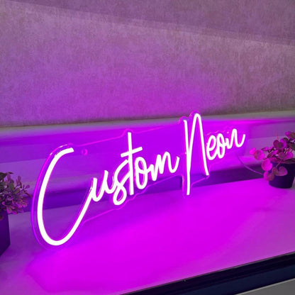 custom neon sign - Uber Decor