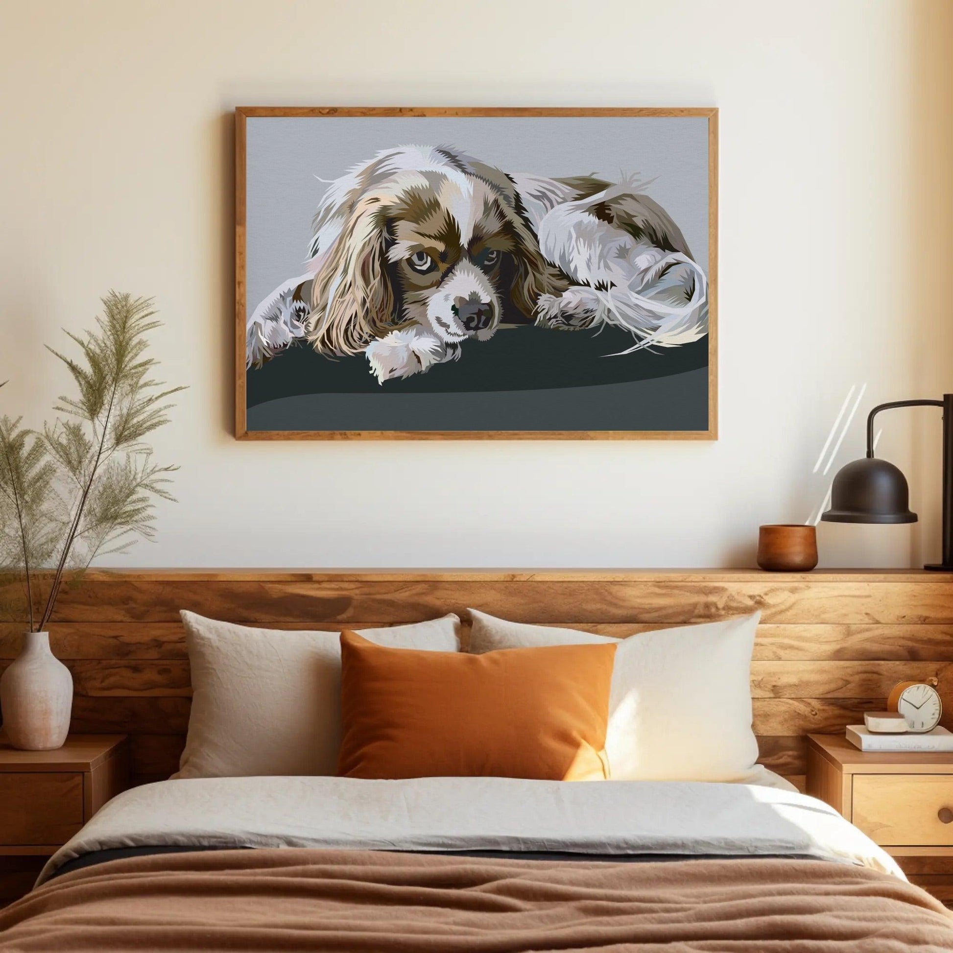 Cute Beagle Dog Animal Wall Art - Uber Decor