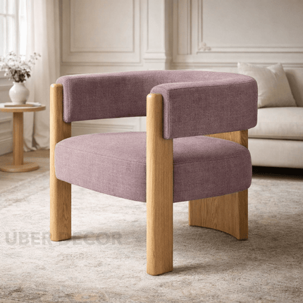 LIDO – American Luxury Danish Modern Accent Chair for Living Room & Lounge Spaces