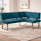 Teal Suede Velvet