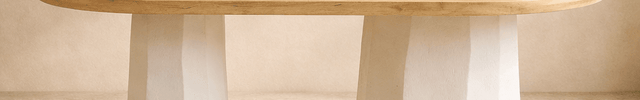 Arluna Oval Dining Table Scandinavian Japandi Mid Century Modern Design Natural Wood Top Sculptural Pedestal Base Dining Table for Dining Room