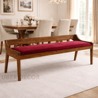 Wine Red Suede Velvet