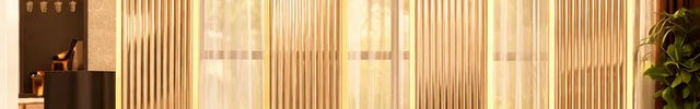 ARIN Fluted Glass Room Divider for Modern Residential Interiors