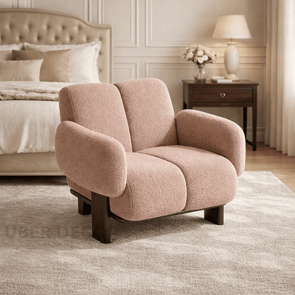 ZENLO – Modern Nordic Lounge Accent Chair for Living Room, Dorm & Casual Spaces