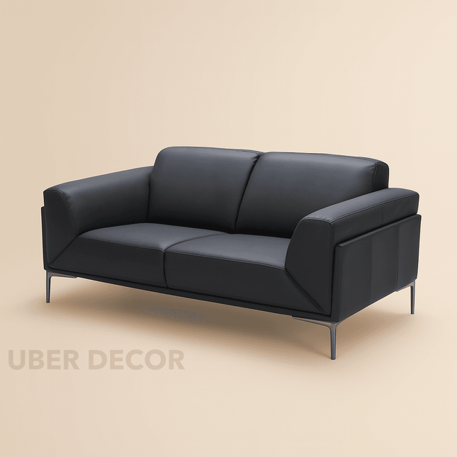 Neyra 68" 2-Seater Modern Loveseat – Customisable Square Arm Sofa for Living Room or Office