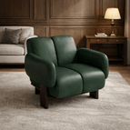 Deep Green Leatherette