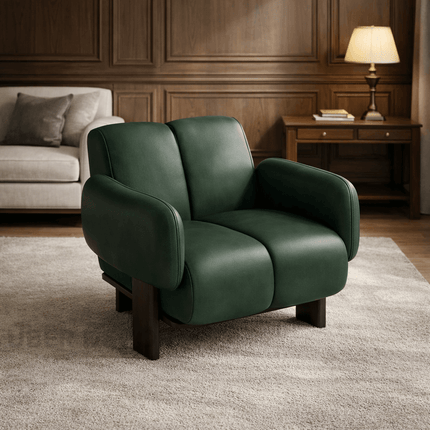 ZENLO – Modern Nordic Lounge Accent Chair for Living Room, Dorm & Casual Spaces