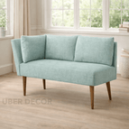 Muted Aqua Jute-Linen