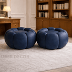 2 / Midnight Blue Leatherette