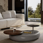 Stone Grey with Walnut Brown Accent