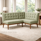 Sage Gren Jute-Linen