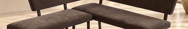 Indra Craft L Shaped Upholstered Corner Bench Contemporary Living Lounge Furniture