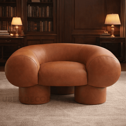 Furrora Cloud Chair Playful Postmodern Statement Lounge Accent for Cozy Living Room and Bedroom Interiors