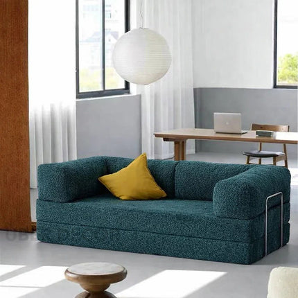 The Teddy Block Sofa- 5-in-1 Modern Adjustable Sofa Cum Bed for Guest Room, Kids Room, Bedroom or Living Room- Custom Fabric and Size
