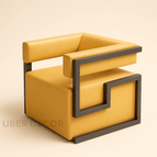 Mustard Yellow Leatherette