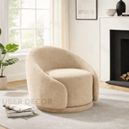 Warm Ivory Fine Boucle