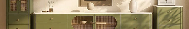 Avila Verde – Modern TV Cabinet, Nordic Inspired Media Console
