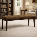 Olive Brown Suede Velvet