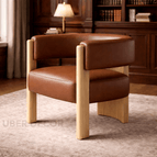 Warm Brown Leatherette