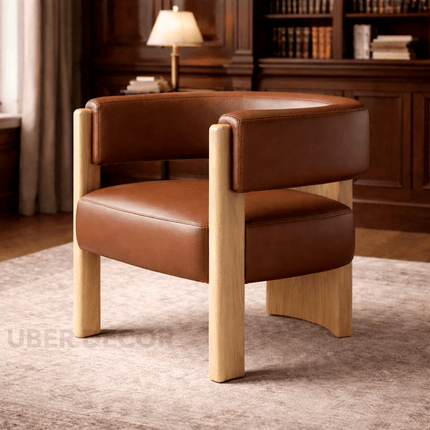LIDO – American Luxury Danish Modern Accent Chair for Living Room & Lounge Spaces