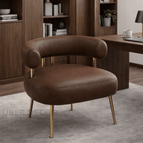 Chocolate Brown Leatherette