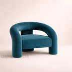 Deep Teal Suede Velvet