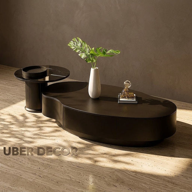 Nile Alto Nordic Japanese Minimalist Coffee Table for Living Room, Reception Area and Outdoor