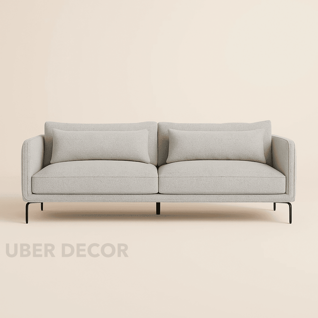 Amelise 84" Sofa- Contemporary Upholstered Extra Wide Couch for Office, Living room