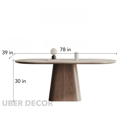 Havenmere Dining Table– Japandi  Inspired Elegance Meets Modern Comfort