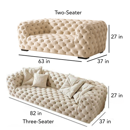 Turku Luxury Sofa – Modern Minimalist Lounge Couch for Living Room & Bedroom