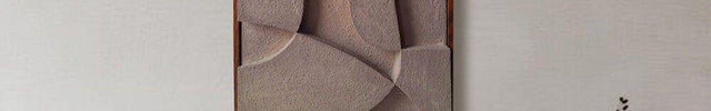 Rustic Tide Wooden Wall Art - Contemporary Abstract Texture 3D Wall Art - Wood Wall Sculpture Minimal Wall Decor - Uber Decor