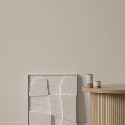 Abstract Arc Japandi Wooden Wall Art - Contemporary Abstract Texture 3D Wall Art - Wood Wall Sculpture Minimal Wall Decor - Uber Decor