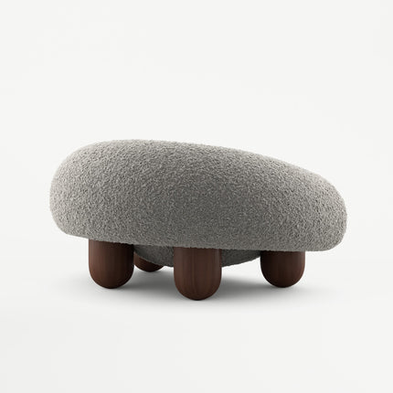 Sculpta Nest Lounge Chair Mid Century Modern European Inspired Solid Wood Legs Fixed Base Living Room Chair and Lounge Room