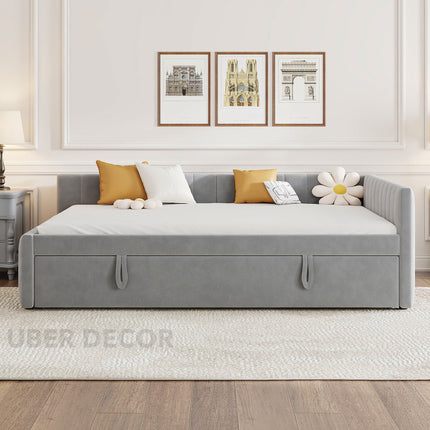 Adana convertible sofa cum bed – daybed configuration for sitting and lounging