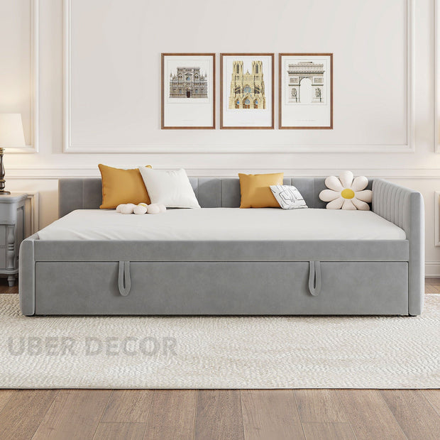 Adana convertible sofa cum bed – daybed configuration for sitting and lounging