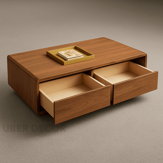 Trego Wall TV Unit With Coffee Table – Modern Space-Saving Furniture Set