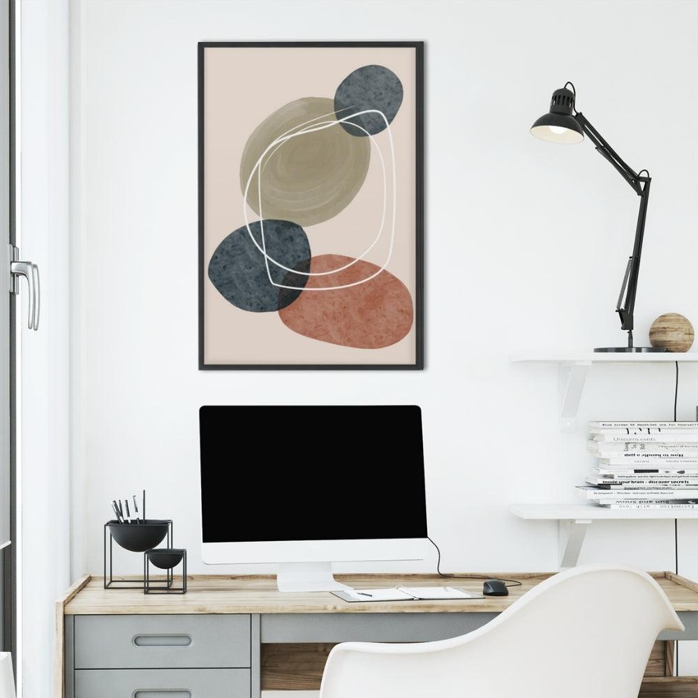 Kunstlerisch - Hand Painted Abstract Wall Art - Uber Decor