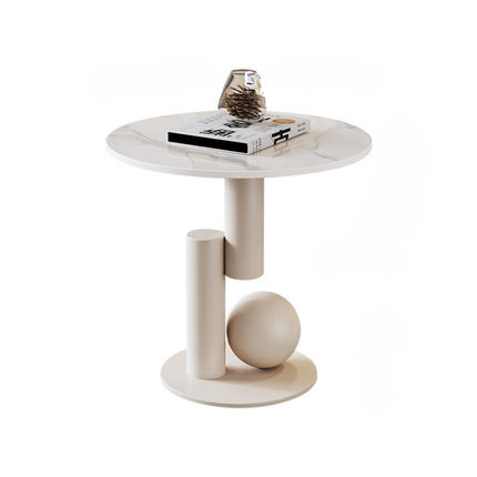 Lena Glide Nordic Coffee Table Versatile Rolling Design for Living Room and Bedroom