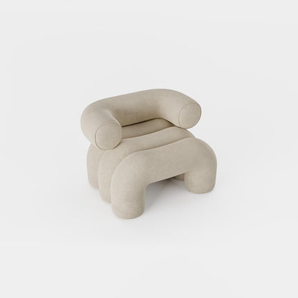 Cloudora Bold Form Customisable Postmodern Accent Chair Contemporary Sculptural Lounge Living Room Bedroom Furniture