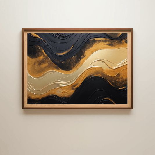 Abstract Layers Wall Art