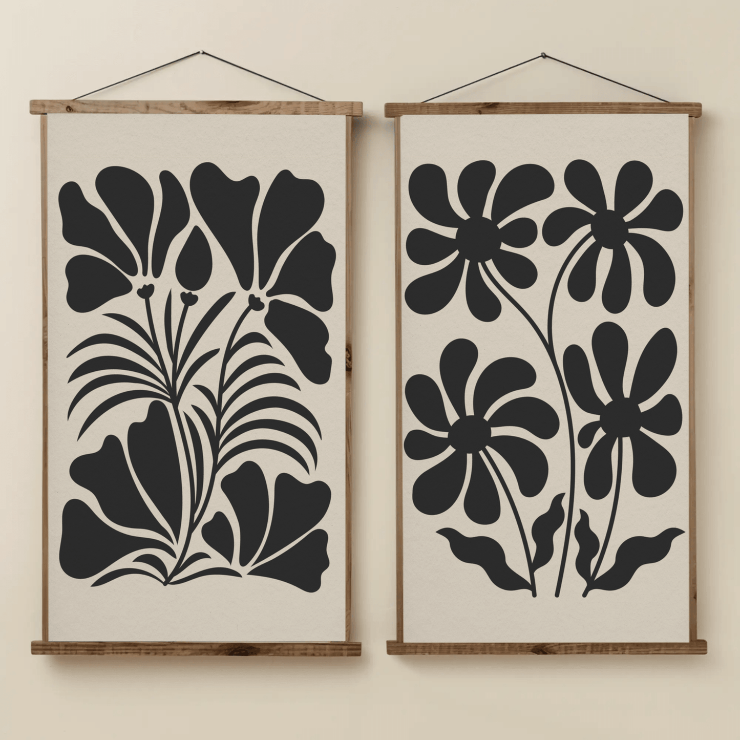 Leafy Retreat Botanical Wall Decor- Set of 2