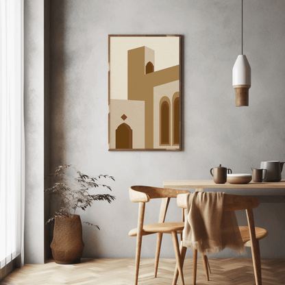 Modern Skyscraper Architecture Wall Art